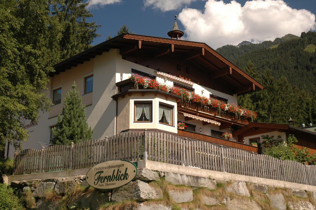 Ferienwohnung Fernblick Mayrhofen Exterior foto
